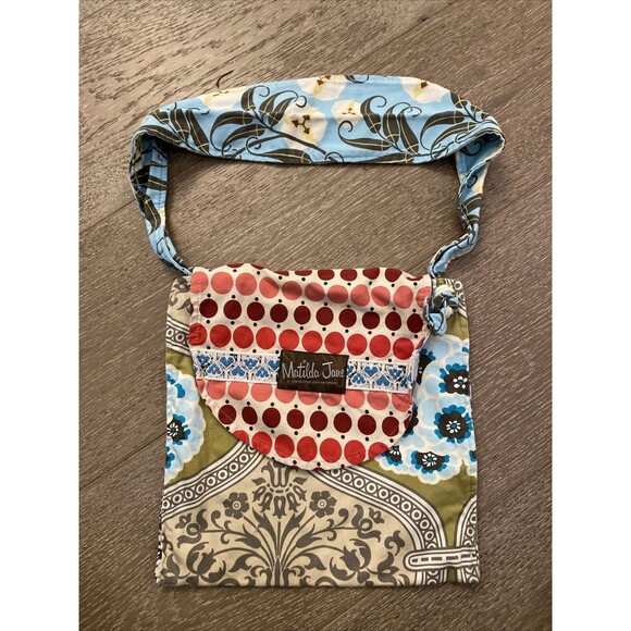 Matilda Jane Kids Child Hobo Bag Travel Crossbody Purse Single Strap Floral - Picture 1 of 4